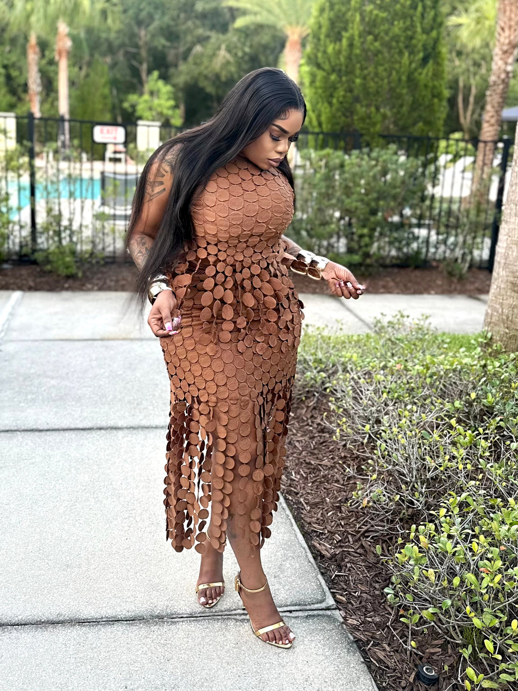 Coin Collection Skirt Set