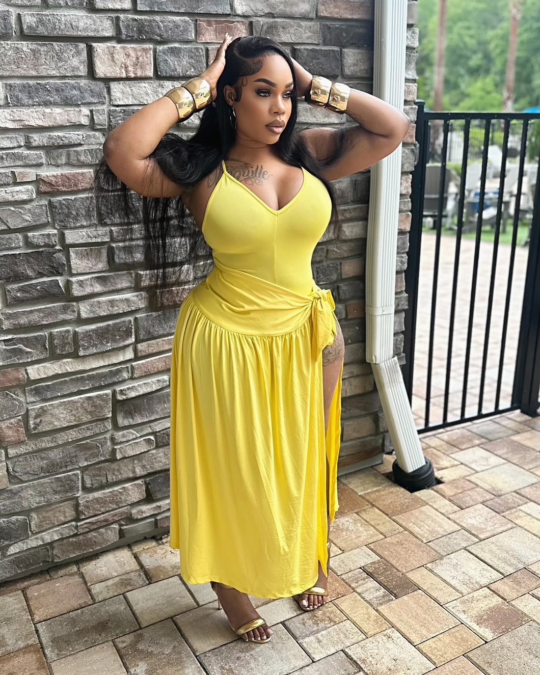 YELLOW DREAM MAXI DRESS