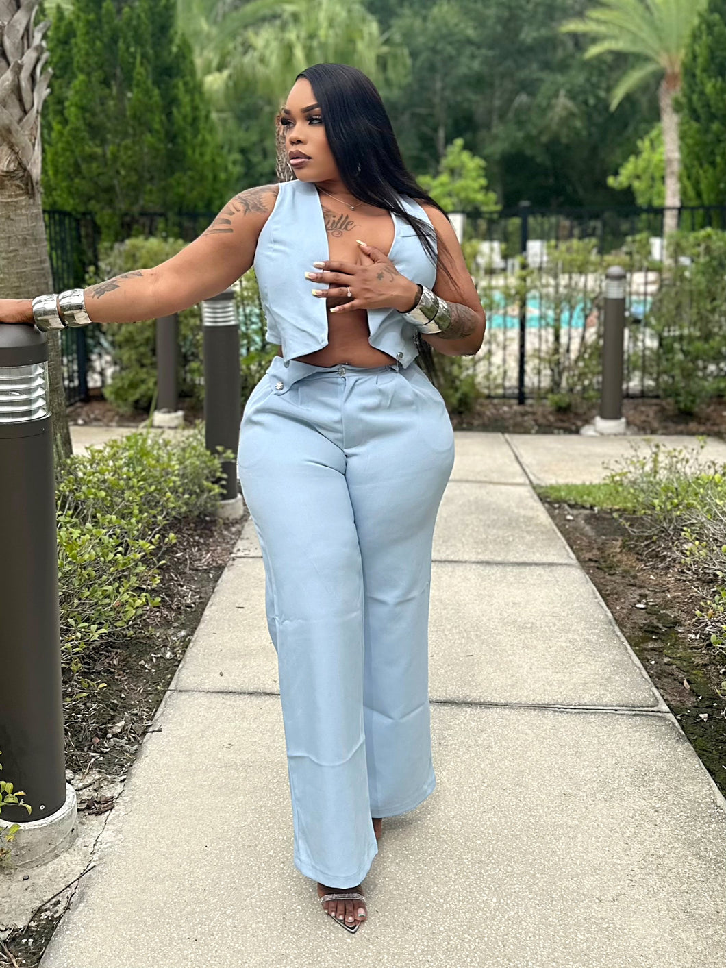 NELLO DEMIN PANTS SET