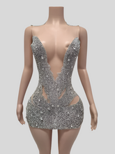 Load image into Gallery viewer, Kfab mini Rhinestone dress
