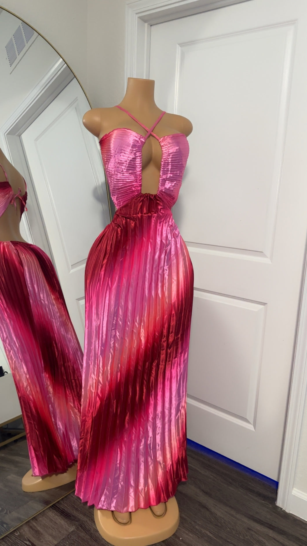 BLUSH RUSH MAXIDRESS