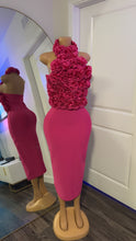 Load image into Gallery viewer, Rosè Seduction Bandage dress
