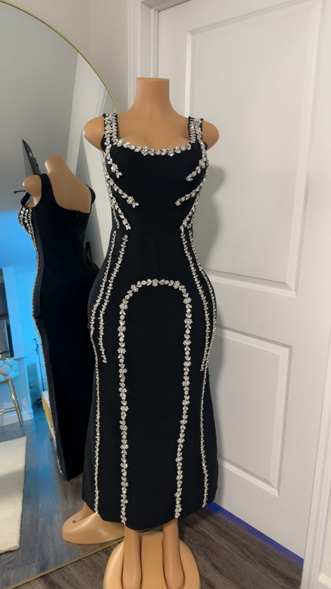 Diva Diamond Bandage Dress