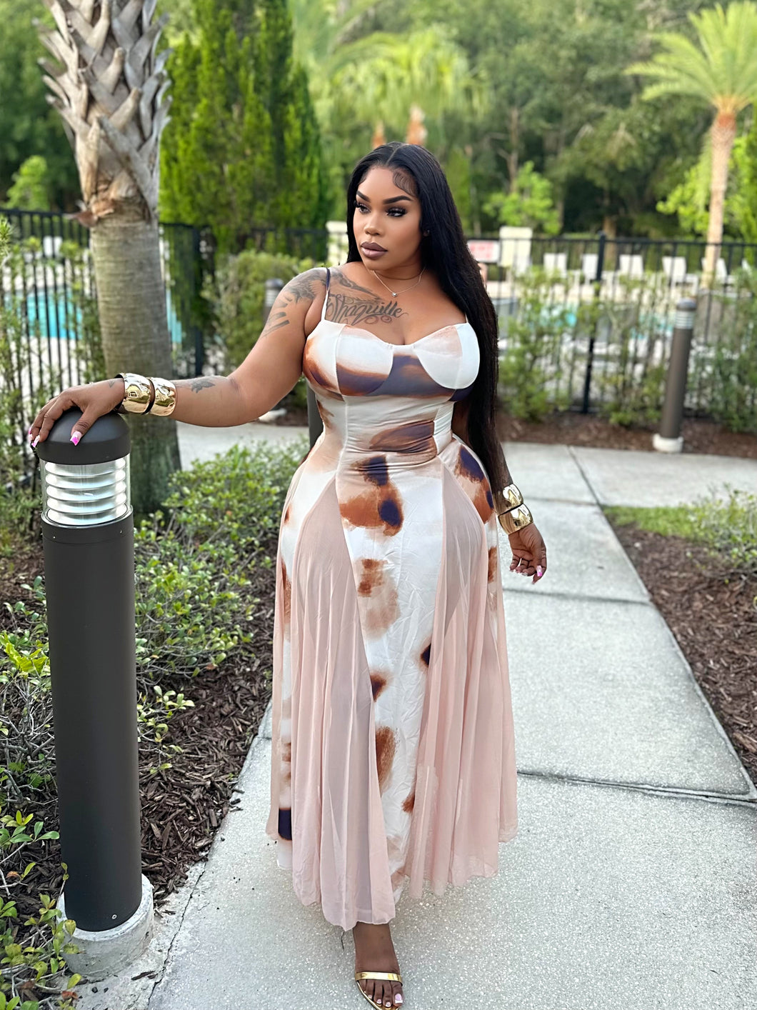 Sweetheart Maxi dress